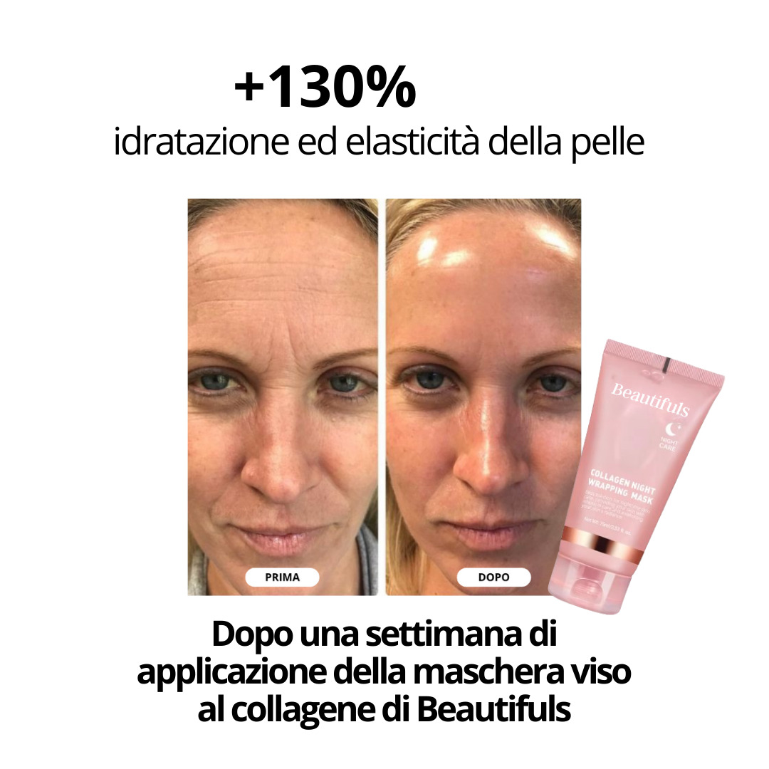 Maschera Coreana Notturna al Collagene